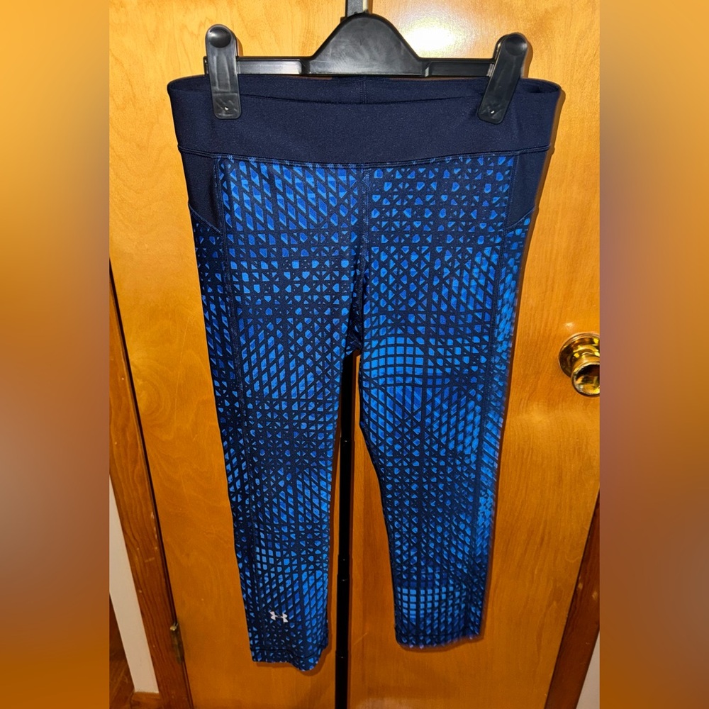 Under Armour Navy and Royal Blue Performance Leggings